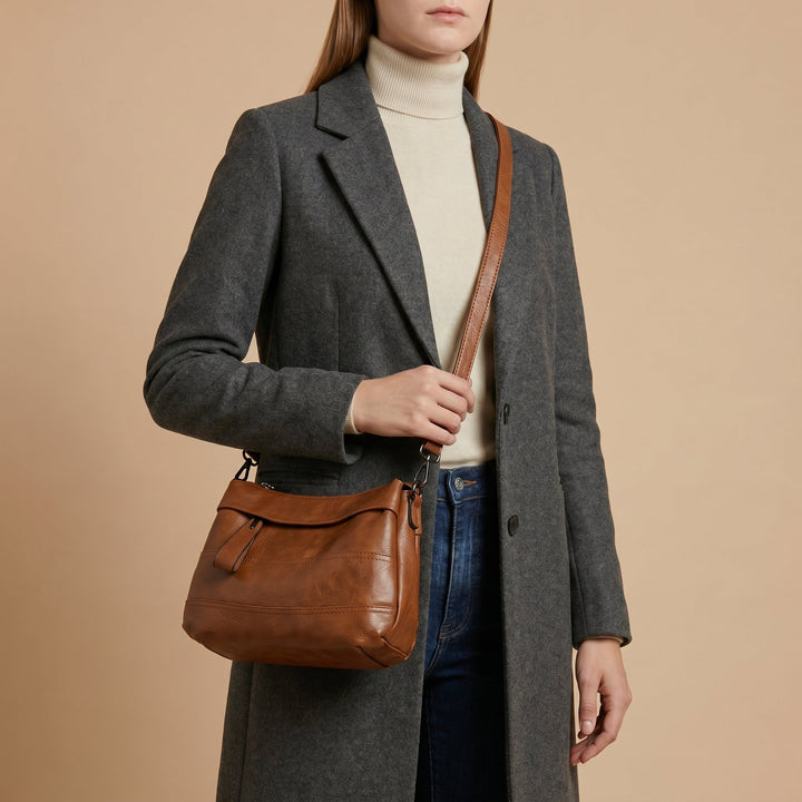 Multi-Compartment Crossbody Bag