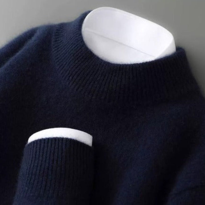 Soft Mock Neck Sweater