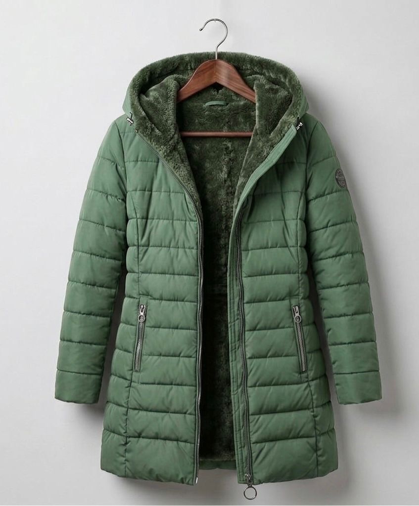 Quilted A-Line Winter Coat