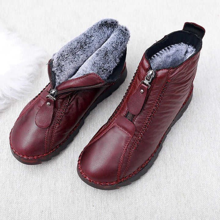 Soft Leather Winter Boots