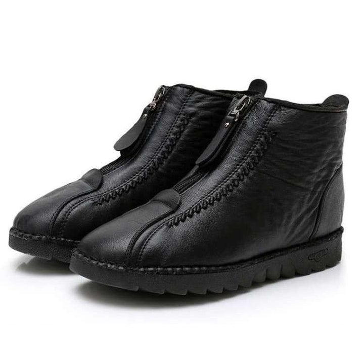 Soft Leather Winter Boots