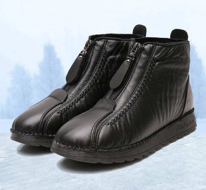 Soft Leather Winter Boots