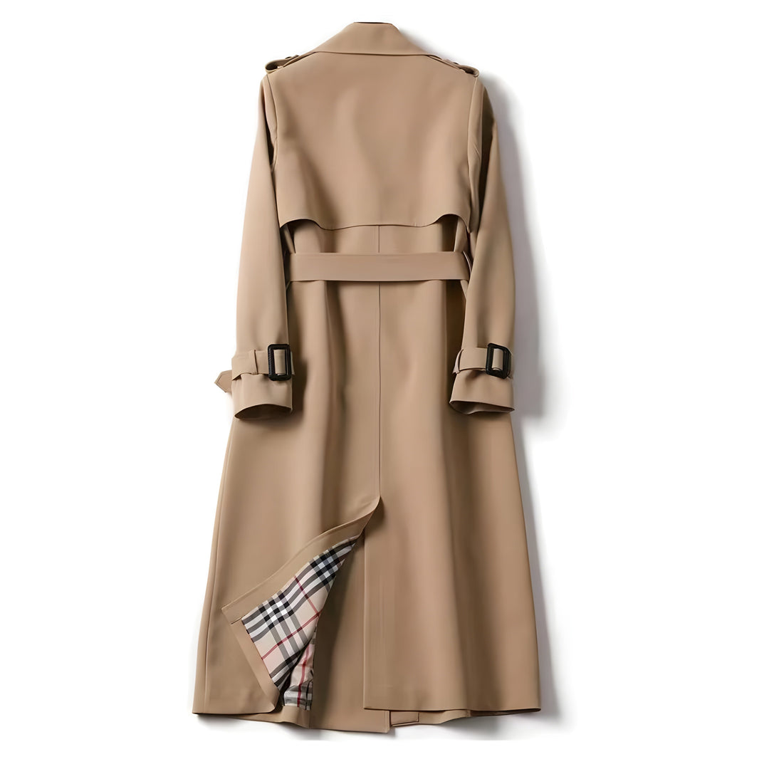 Elegant Belted Trench Coat
