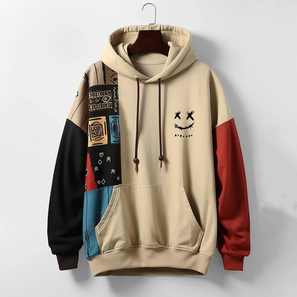 Urban Patchwork Hoodie