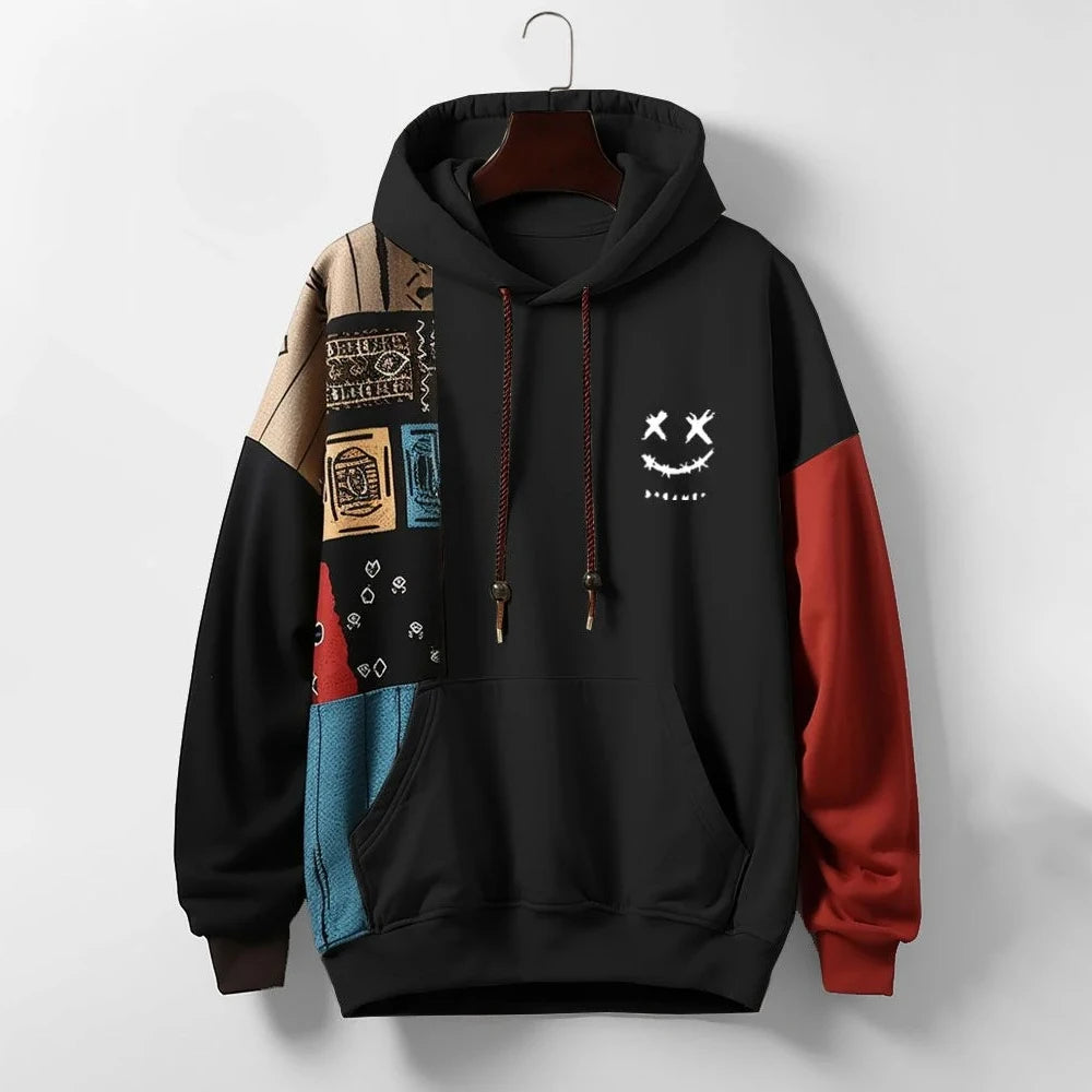 Urban Patchwork Hoodie