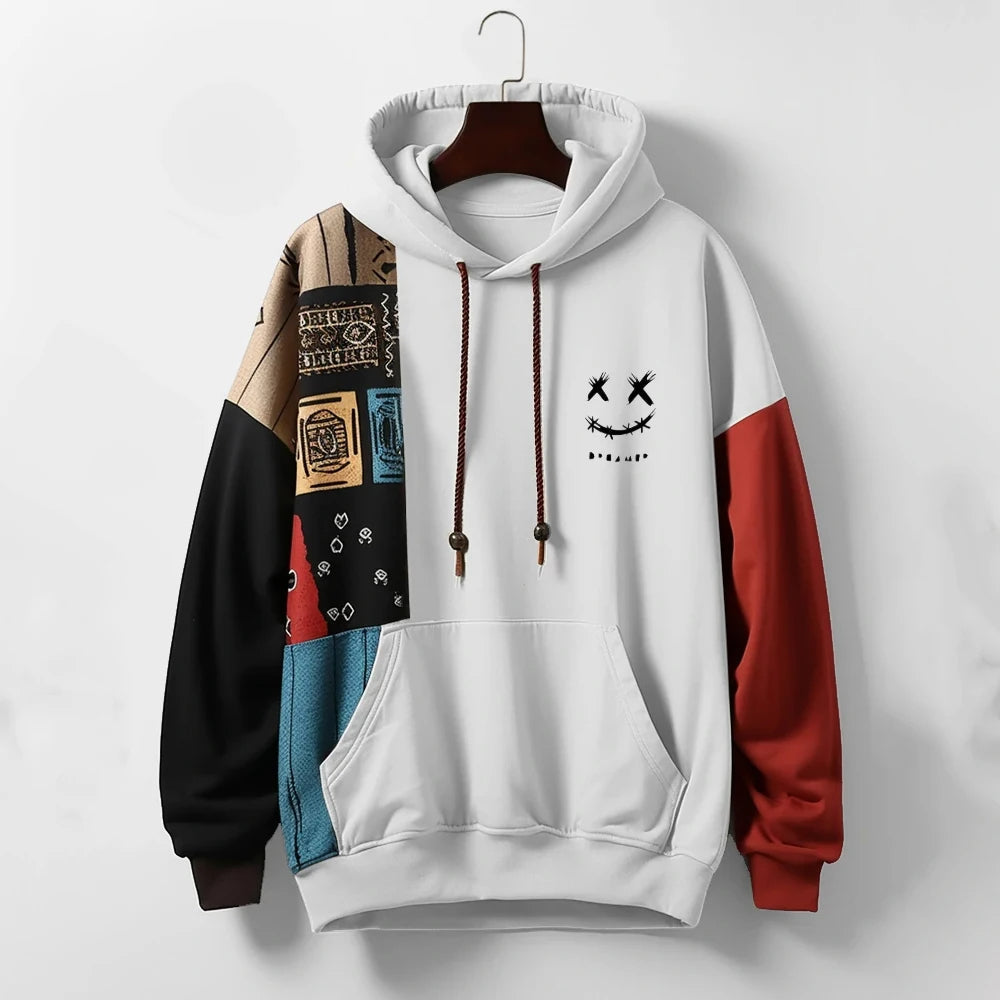 Urban Patchwork Hoodie