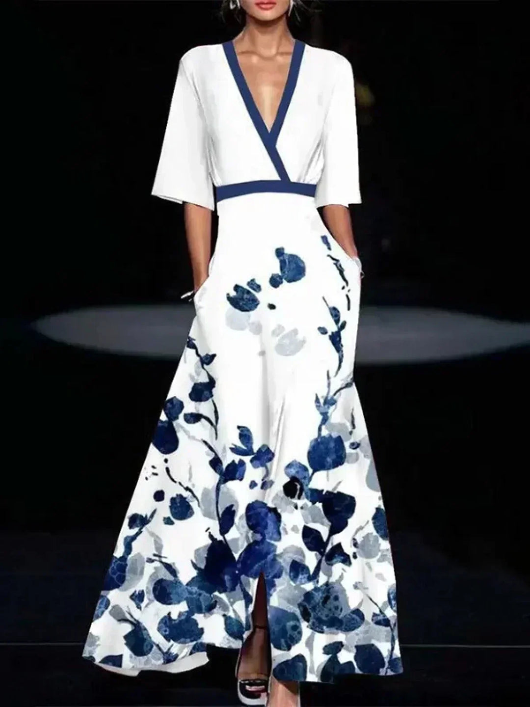 Elegant Viscose Dress