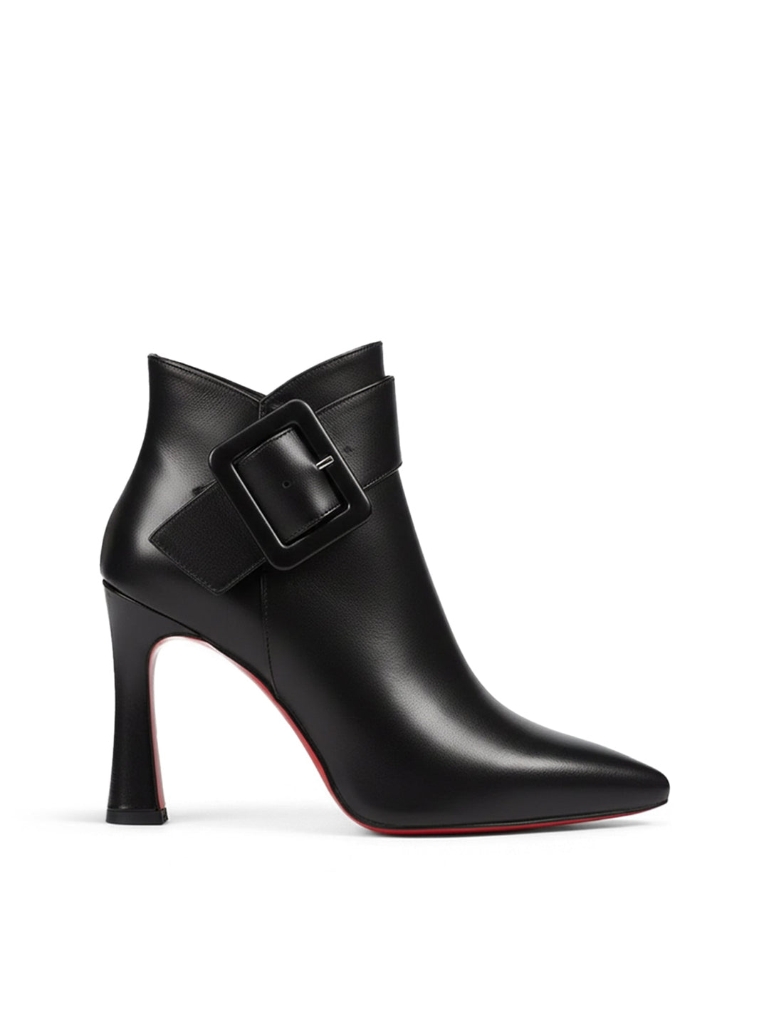 Leather Buckle Boots
