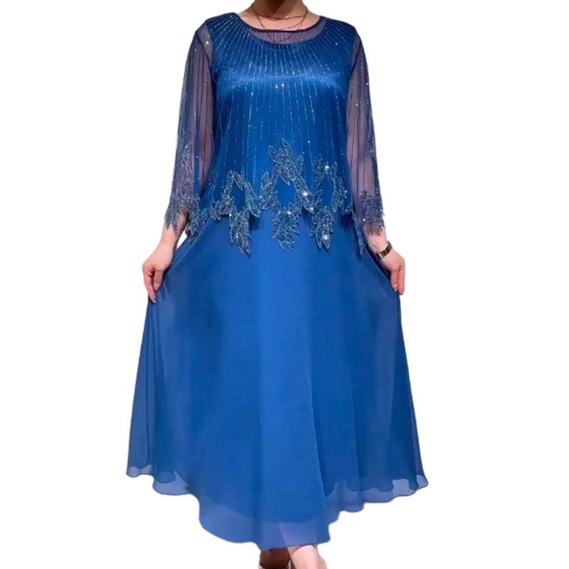 Flowing Elegant Midi Dress