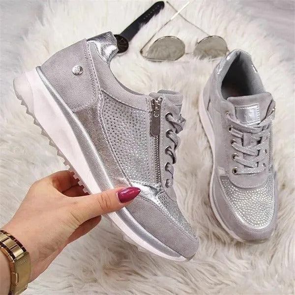 Zip-Up Orthopedic Sneakers
