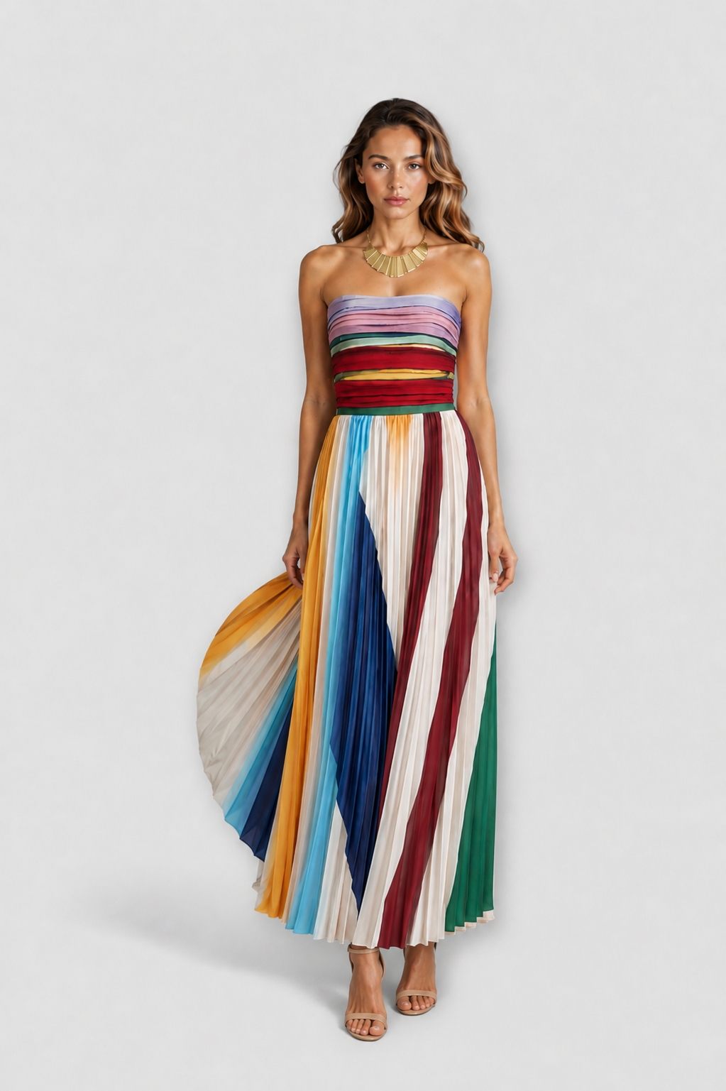 Elegant Flowing Maxi Dress Caila