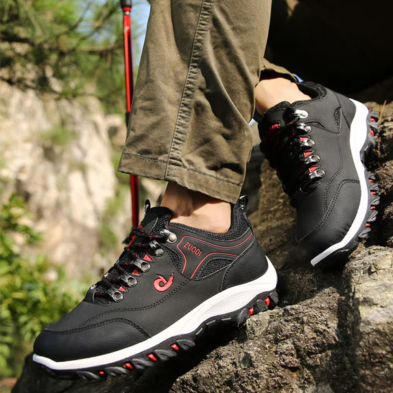 Waterproof Wide-Fit Hiking Shoes