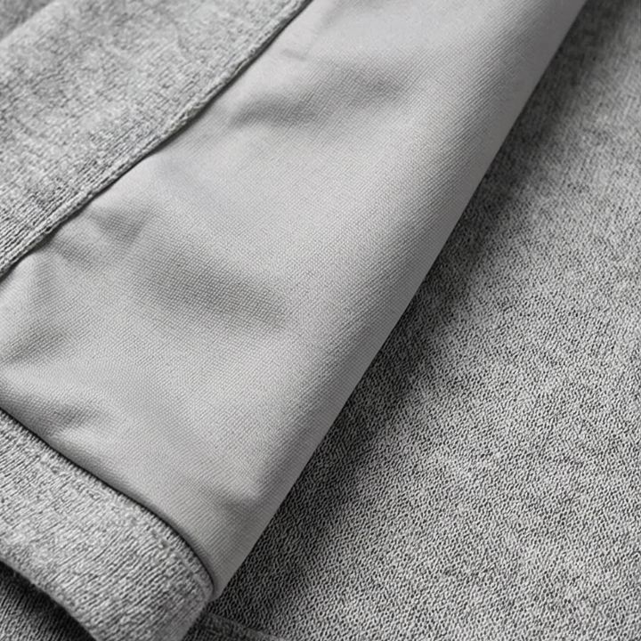Hooded Knit Cardigan with Buttons