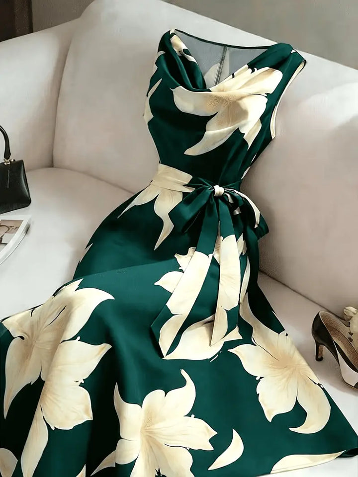 Floral A-Line Dress