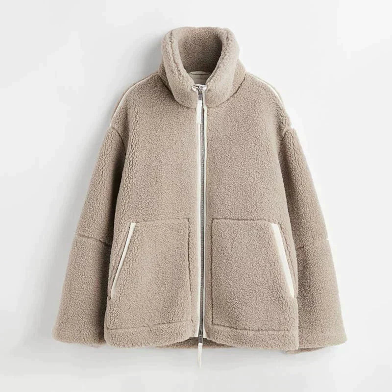 Oversized Teddy Fleece Jacket