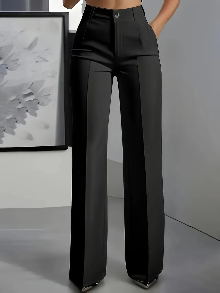 High-Waisted Tailored Pants Harrah