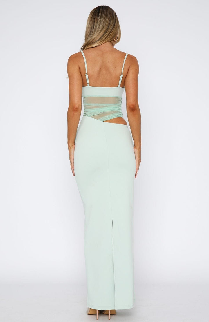 Elegant Maxi Dress with Cut Outs