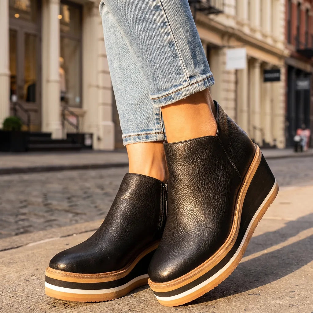 Wedge Heel Ankle Boots