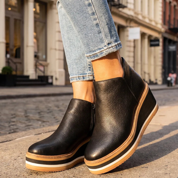 Wedge Heel Ankle Boots