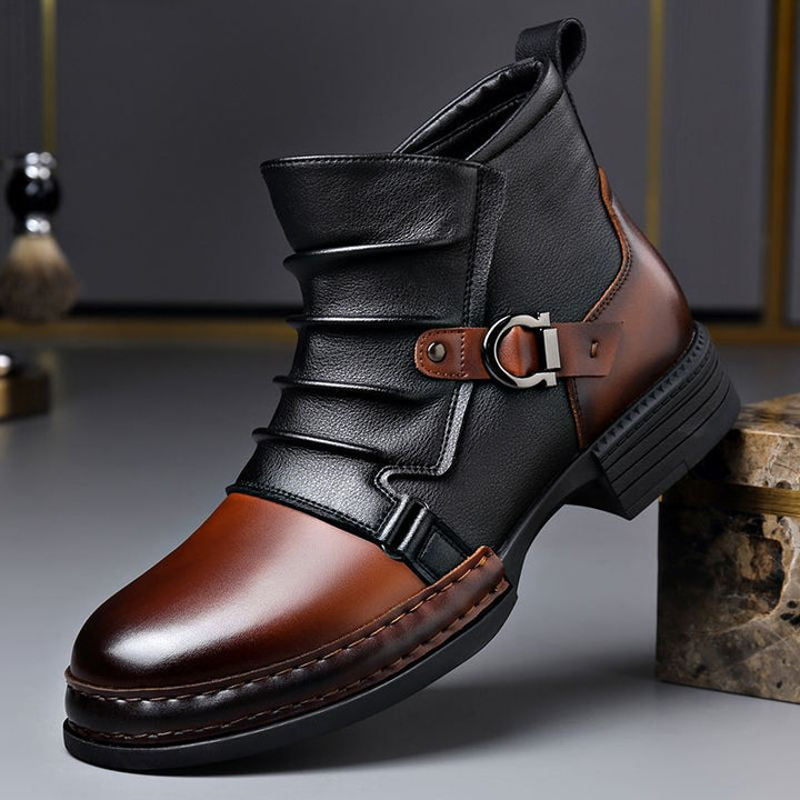 Genuine Leather Ankle Boots