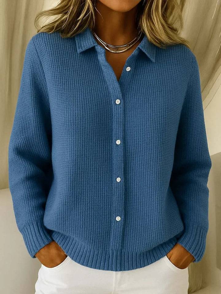 Textured Knit Button Cardigan Katrina
