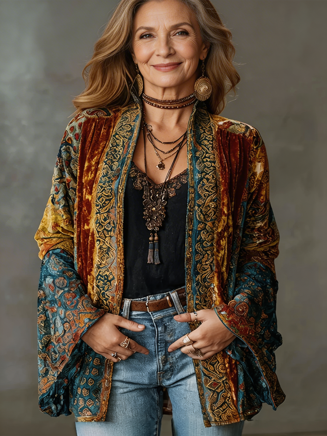 Boho Kimono Jacket