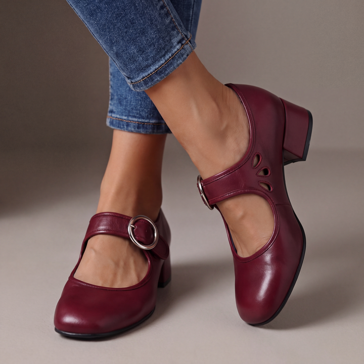 Cushioned Orthopedic Mary Janes
