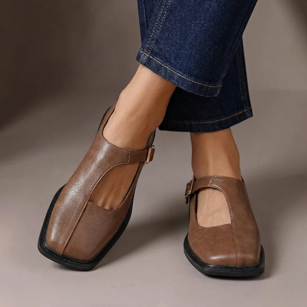 Comfort Leather Flats