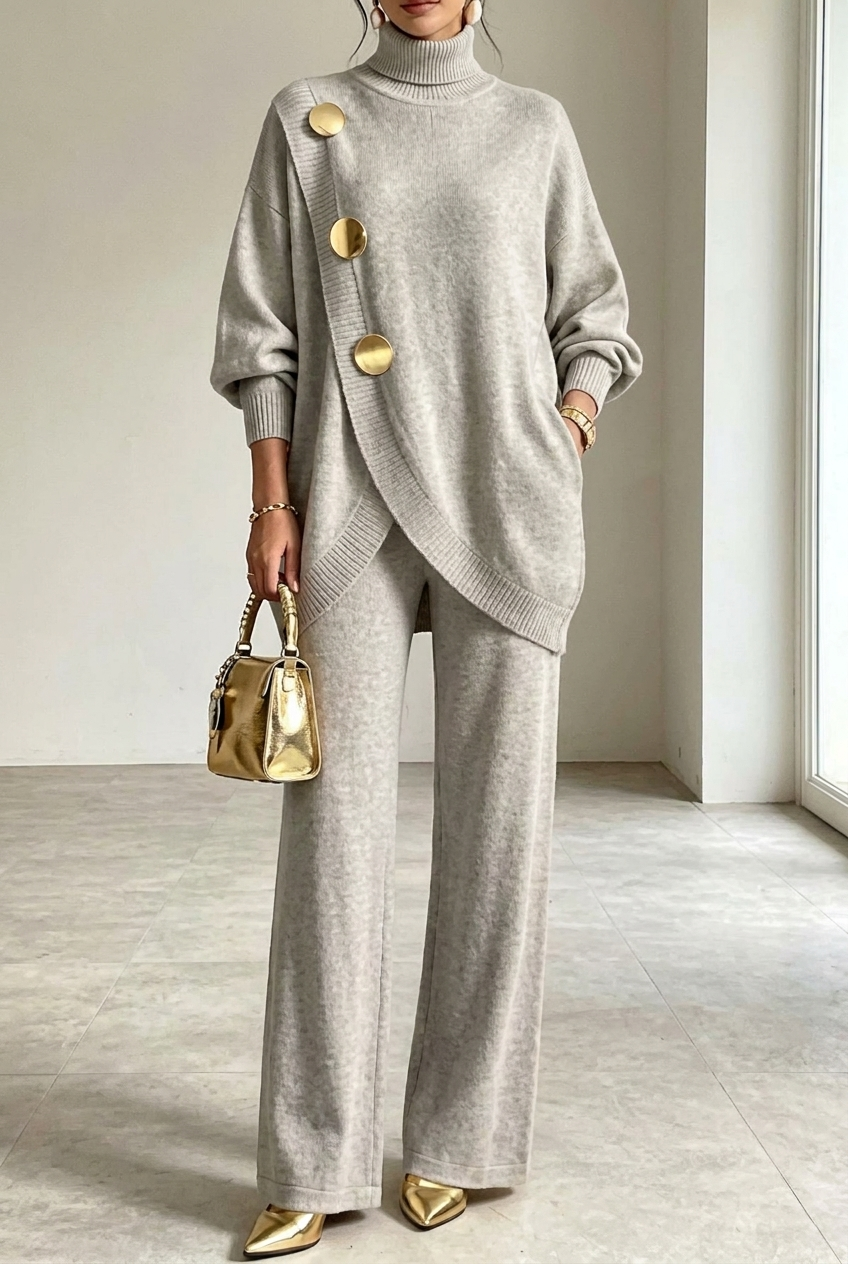 Cozy Knit Two-Piece Set