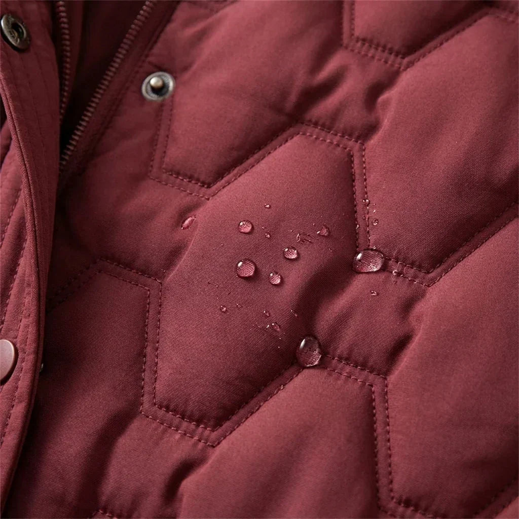 Longline Hooded Down Coat