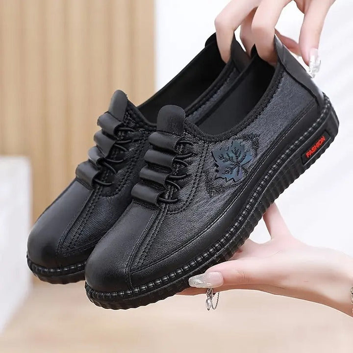 Leather Orthopedic Slip-On Shoes