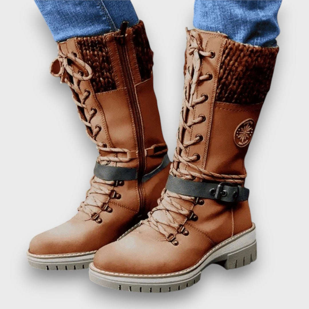 Lace-Up Winter Boots