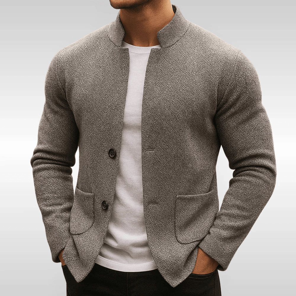 Textured Knit Blazer