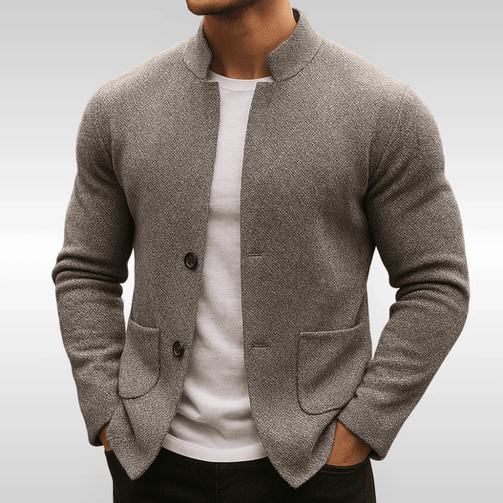 Textured Knit Blazer