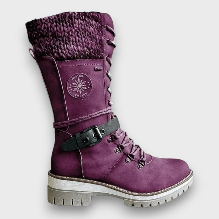 Lace-Up Winter Boots