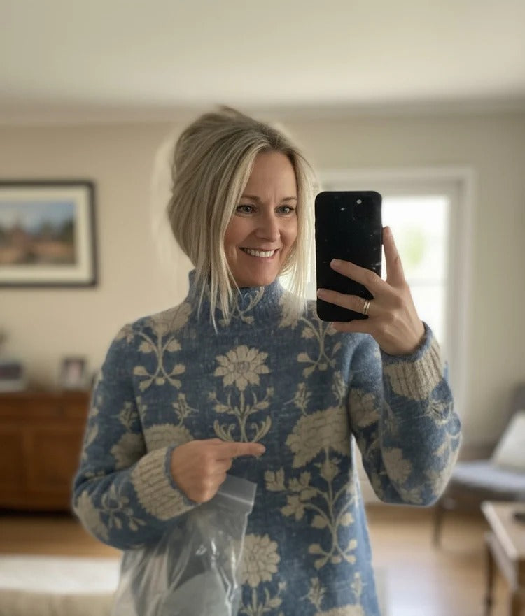 Cozy Knit Turtleneck Sweater