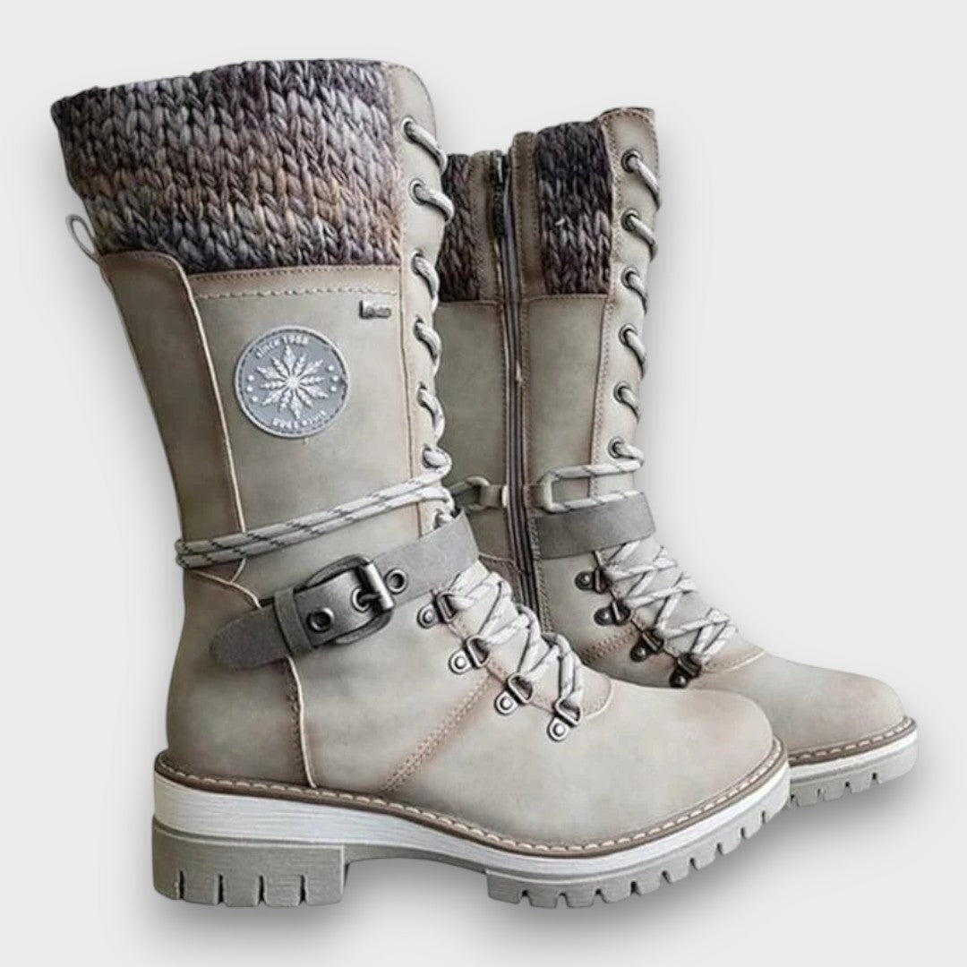 Lace-Up Winter Boots