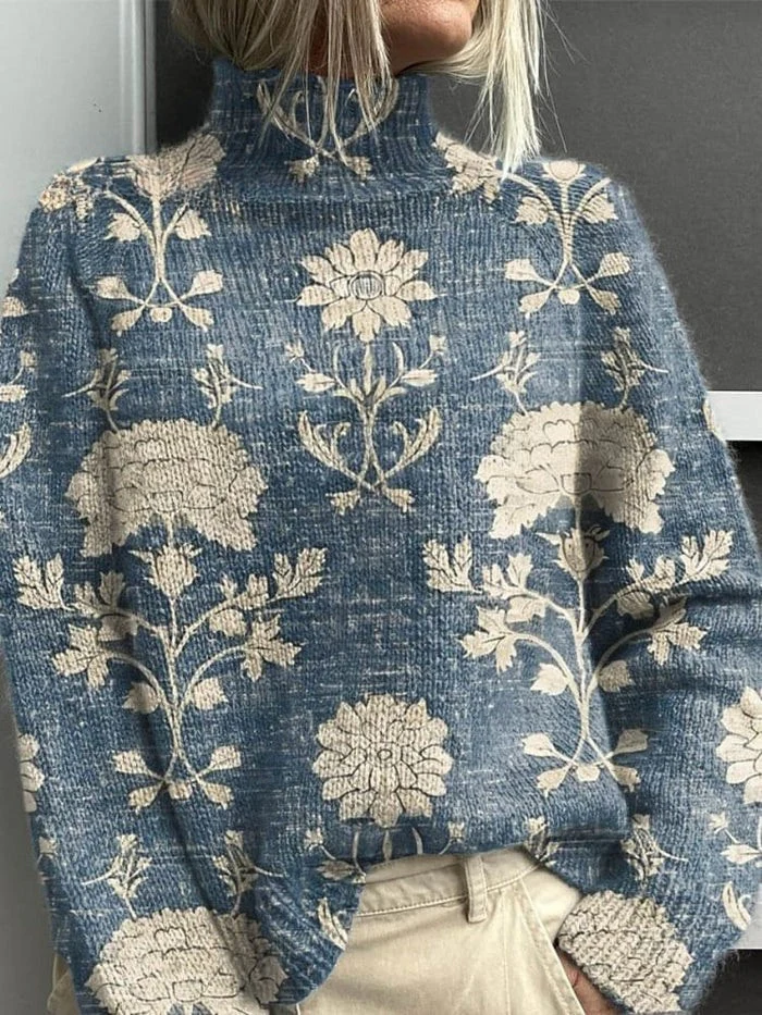 Cozy Knit Turtleneck Sweater