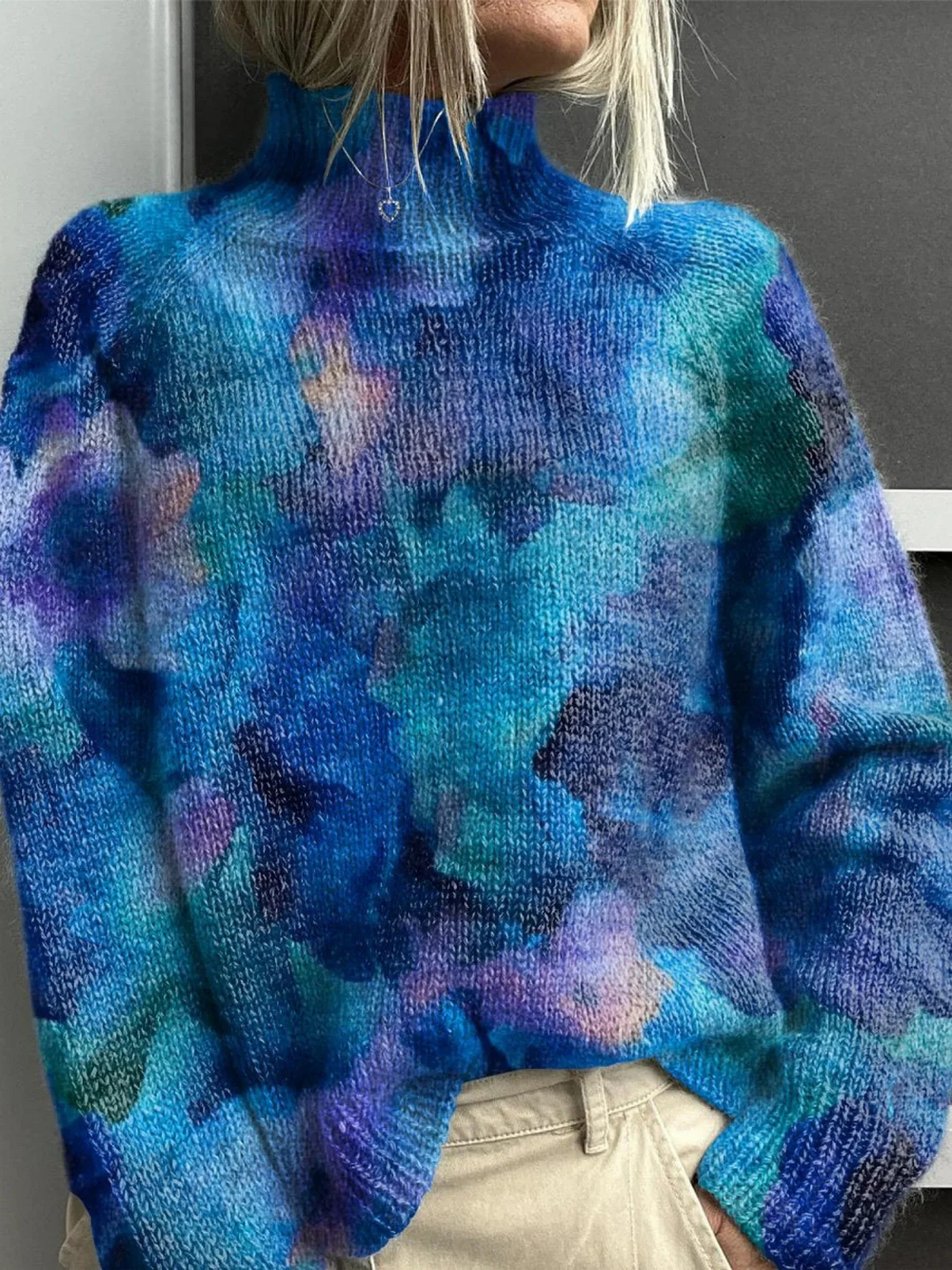 Cozy Knit Turtleneck Sweater