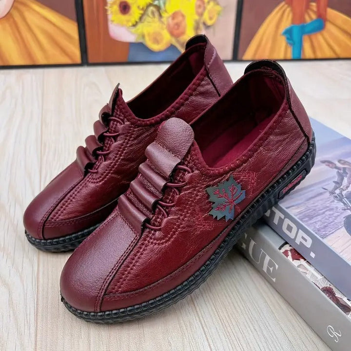 Leather Orthopedic Slip-On Shoes