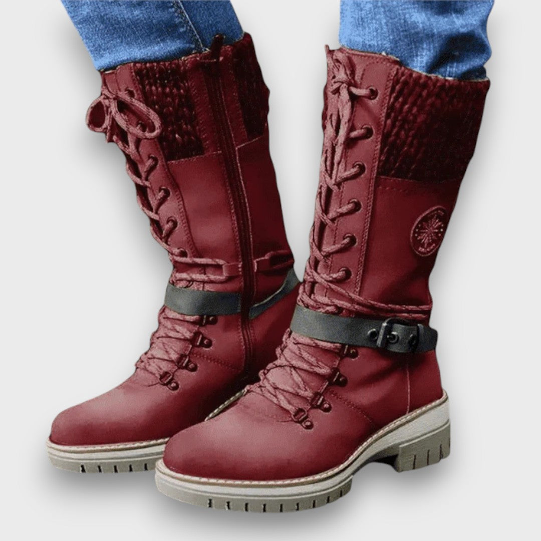 Lace-Up Winter Boots