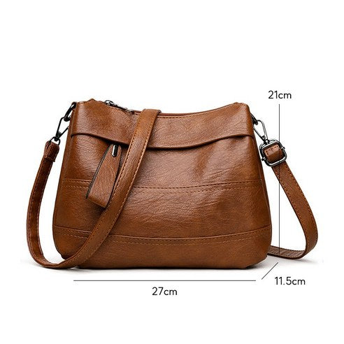Multi-Compartment Crossbody Bag
