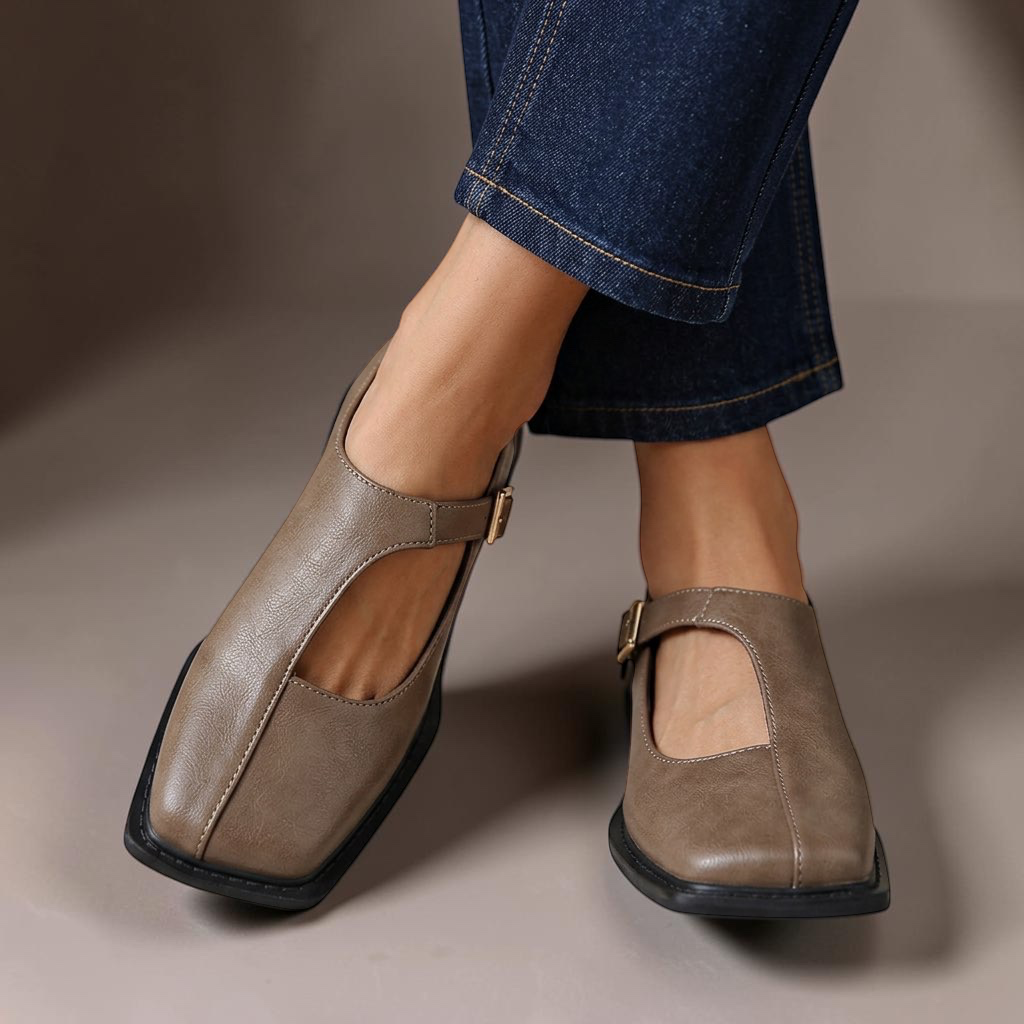 Comfort Leather Flats