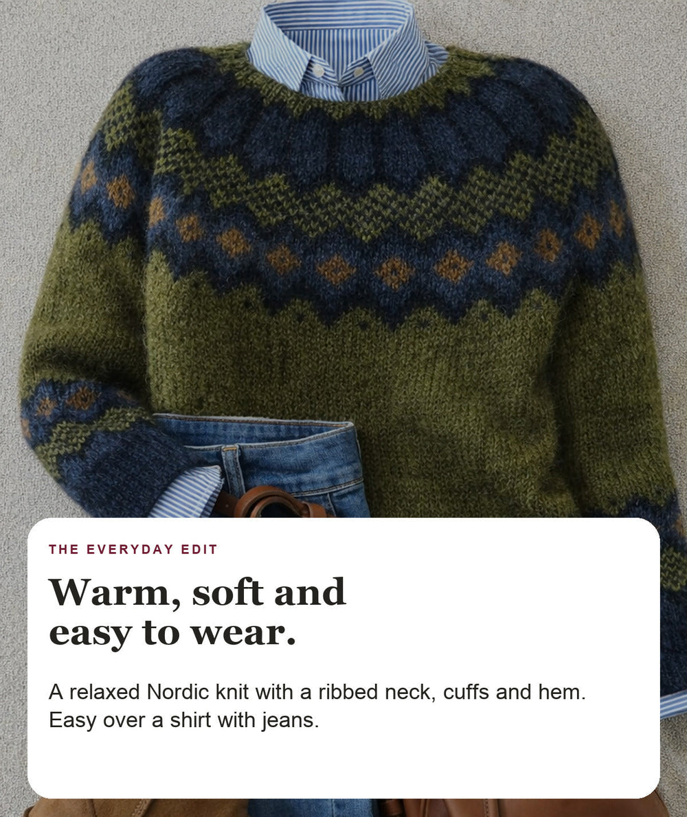Nordic Knit Sweater Emily