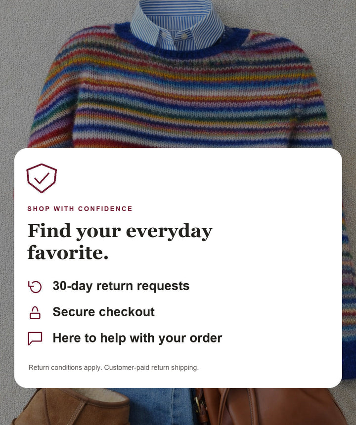Striped Knit Sweater
