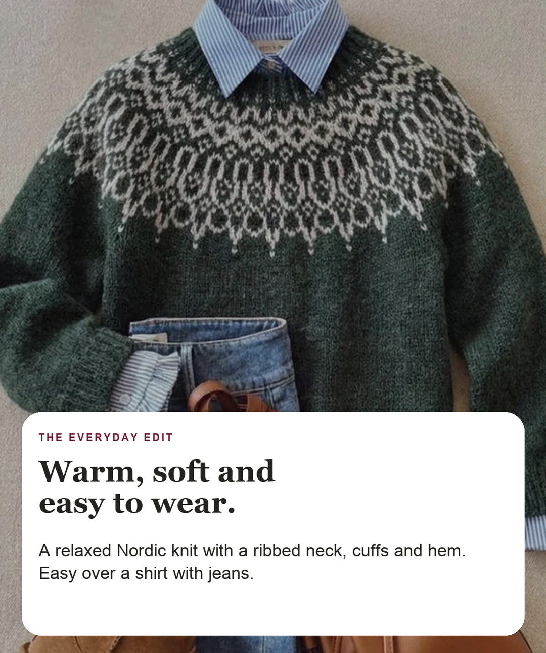 Nordic Knit Sweater