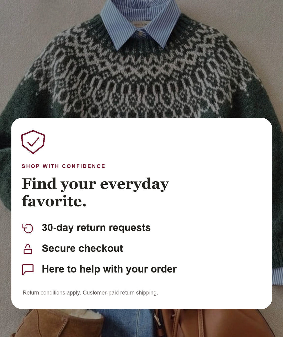 Nordic Knit Sweater
