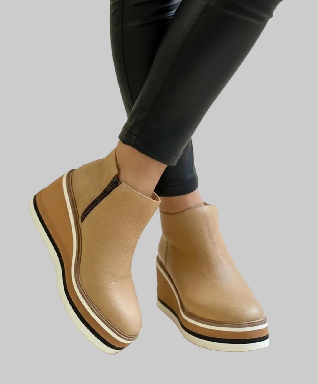 Wedge Heel Ankle Boots