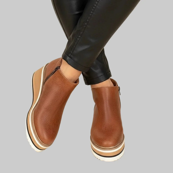 Wedge Heel Ankle Boots