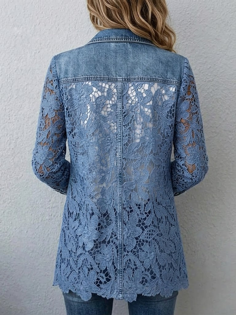 Floral Lace Blazer
